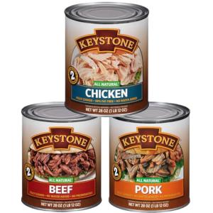 Keystone All Natural Canned Meat Emergency Pack