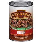 Keystone Meats Natural Heat & Serve Canned Beef