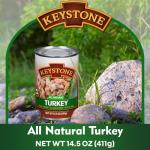 Keystone All Natural Canned Turkey - Emergency Food