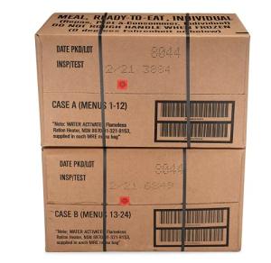 US Military Surplus MRE Meals - 24 Count Bundle