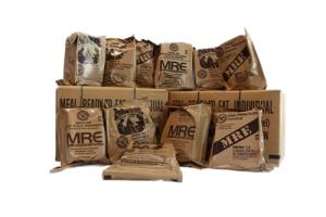 Military MRE Meals Ready to Eat - 4 Pack