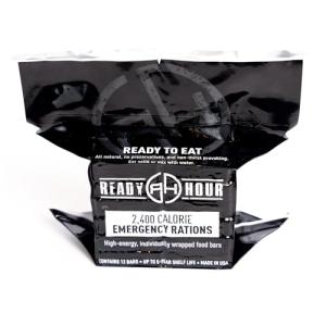 Ready Hour 2,400 Calorie Emergency Ration Bars - 30 Pack