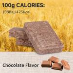 Chocolate Emergency Food Bars - 12 Count Pack