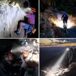 Blukar 2000L Rechargeable LED Headlamp - 2 Pack