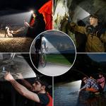 Blukar LED Rechargeable Headlamp - Bright & Waterproof