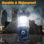 Portable Solar LED Camping Lantern - 4-Pack