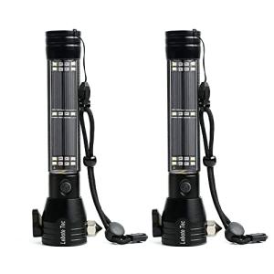 Tactical Solar LED Flashlight with Safety Tools