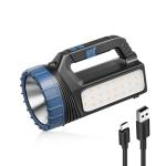 Solar Powered 8000 Lumens Multi-Function Flashlight