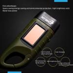 Solar Hand Crank Flashlight – 2 Pack