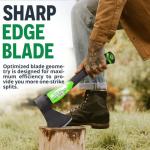 15" WilFiks Chopping Axe: Camping Hatchet for Wood Splitting