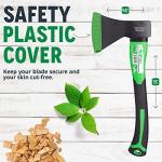 15" WilFiks Chopping Axe: Camping Hatchet for Wood Splitting