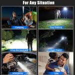 Goreit Rechargeable 20000 Lumen Flashlight