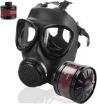 Tactical Gas Mask with 40mm Carbon Filter