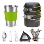 Portable Cookware Set for Camping and Hiking