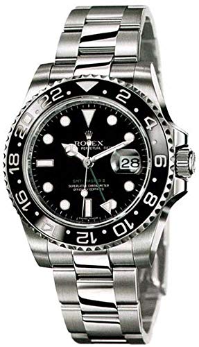 Rolex GMT-Master II Black Dial Stainless Steel Watch