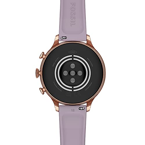 Fossil Women's Touchscreen Smart Watch - Rose Gold/Purple