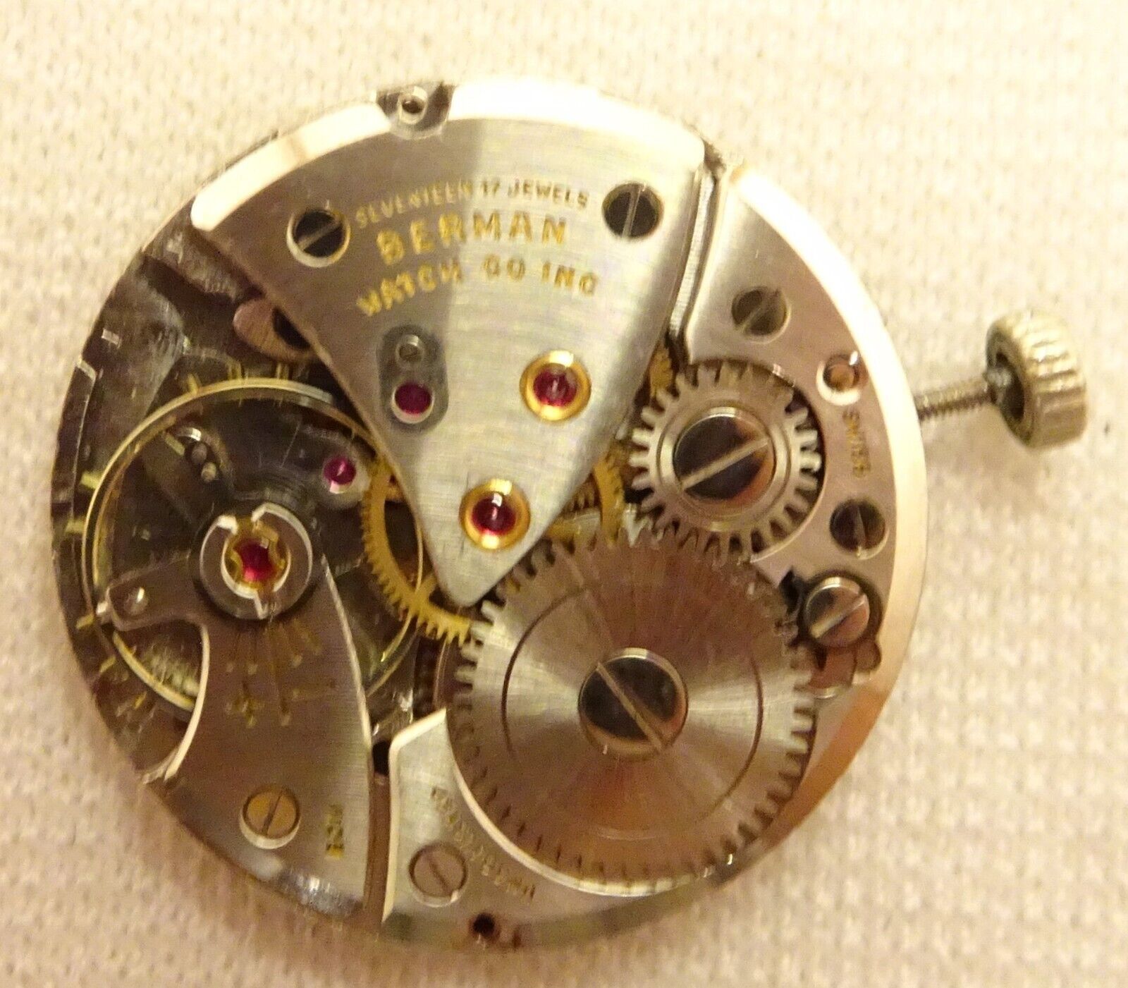 Men's Vintage Crescent 17J Watch - Parts/Repair