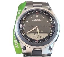 Casio Databank sport watch, black dial