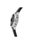 Invicta Men's Black Leather Chronograph Dress Watch