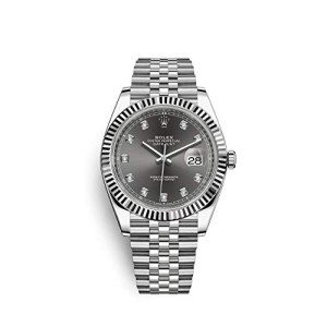 Rolex Datejust 41mm Steel & White Gold Watch