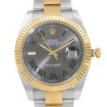 Rolex Datejust 41 Grey Dial Men's Watch 126333GYRO