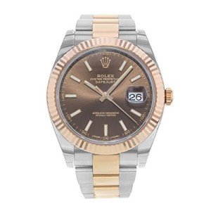 Rolex Datejust 41mm Rose Gold & Steel Watch