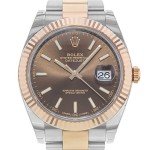 Rolex Datejust 41mm Rose Gold & Steel Watch