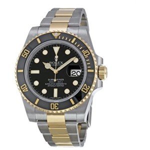 Rolex Submariner 116613 Yellow Gold Steel Watch
