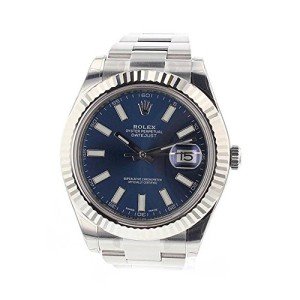 Rolex Datejust II 41mm Steel Blue Men's Watch