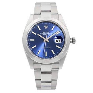 Rolex Datejust 41 Men's Blue Dial Watch