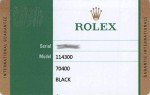 Rolex Oyster Perpetual Men's Watch with Black Dial