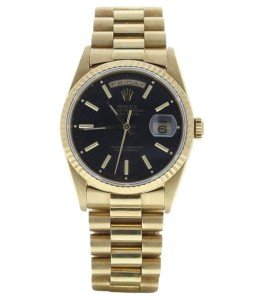 Rolex Day-Date President 18k Gold Watch 36mm