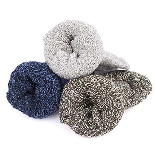 Moyel 5 Pairs Thick Warm Wool Socks - Cozy Thermal Winter Socks for Women - Small Gifts for Mom, Grandma, Wife