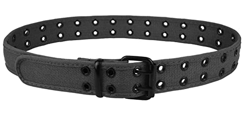 Gelante Canvas Double Grommet Hole Belt 12 Colors