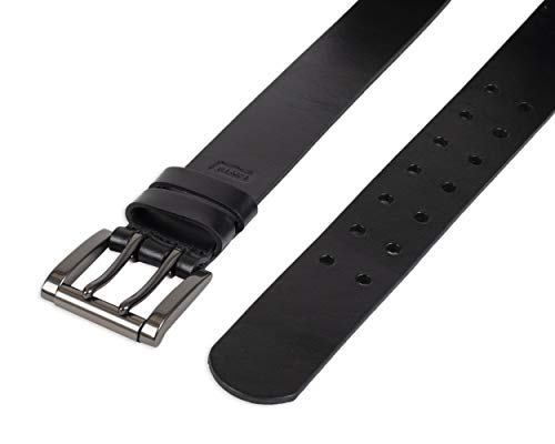 Levi's Men's Double Prong Casual Belt, Black, 40