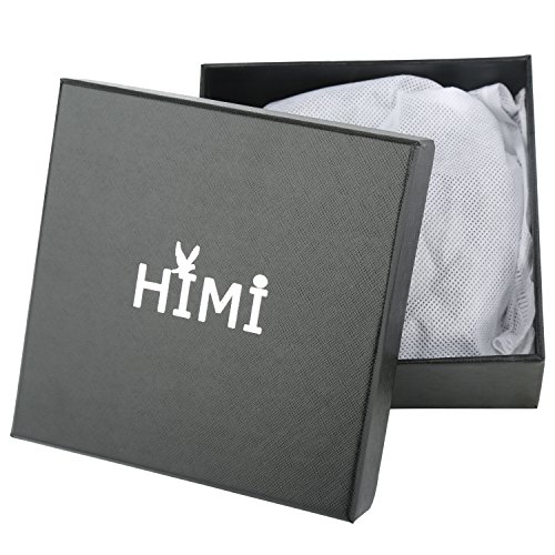 HIMI Men's Comfort Genuine Leather Ratchet Dress Belt with Automatic Click Buckle (Suit Pant Size 28"-44", Style 1 -Black)