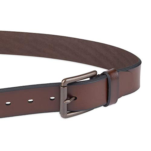 Dockers Men's Everyday Casual Belt-Regular and Big & Tall Sizing, Brown, 38