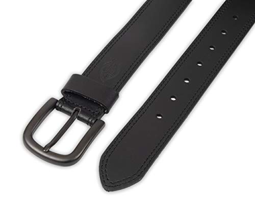 Dickies Men's Casual Leather Belt, Black, 36