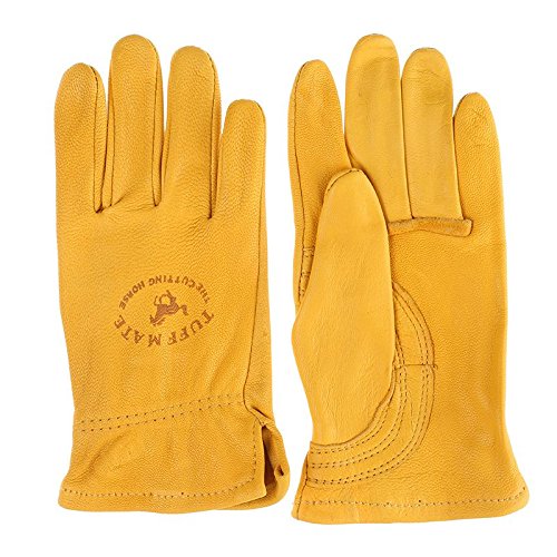 Tuff Mate Gloves Kids 1301 Cutting Horse Glove Tan 5