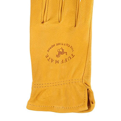 Tuff Mate Gloves Kids 1301 Cutting Horse Glove Tan 5