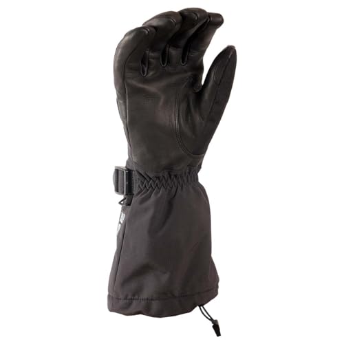 Tobe Huron Gauntlet Glove (Jet Black - Large)