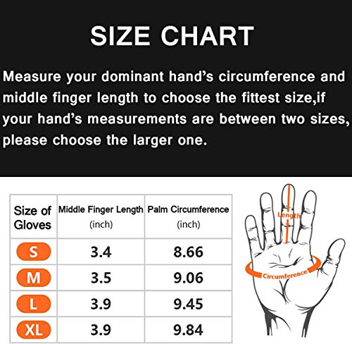 OZERO Winter Gloves for Men & Women | -30℉ Warm Thermal Running Cycling and Work Gloves for Men Cold Weather | Deerskin and Polar Fleece Insulated Winter Gloves Men