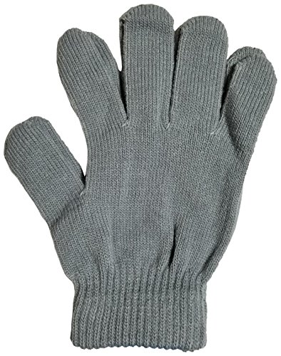 Winter Magic Gloves, 12 Pairs Stretchy Warm Knit Bulk Pack Mens Womens