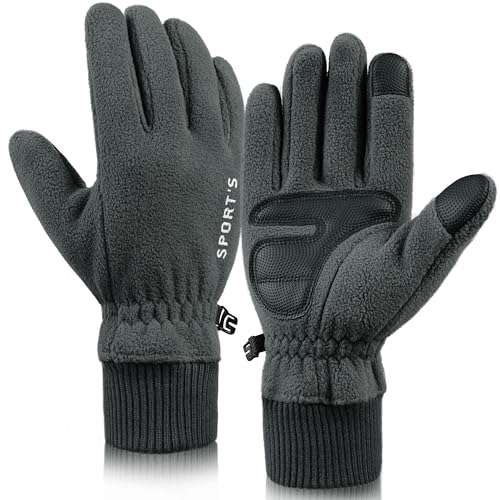 clubone Winter Gloves - Gloves for Men Women, Stretch Fleece Gloves With Smart Touch, Windproof Glove for Running Driving Hiking, Warm Gifts