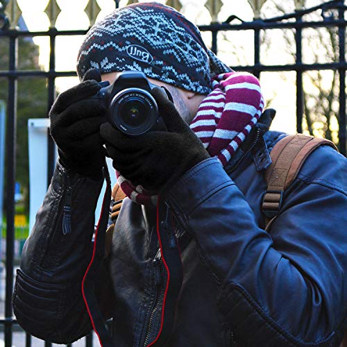 MENOLY 3 Pairs Winter Magic Gloves for Adult Men Women Knit Gloves Warm Stretchy Knit Gloves One Size Fits Men Women Teens