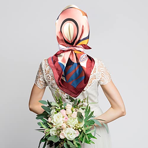 Silk Scarf for Women,Head Scarf for Women,Satin Hair Scarf for Women,Hair Bandanas for Women,Silk Head Scarf for Sleeping,Head Scarves,Silk Scarf for Hair Wrapping at Night,Head Wraps for Black Women