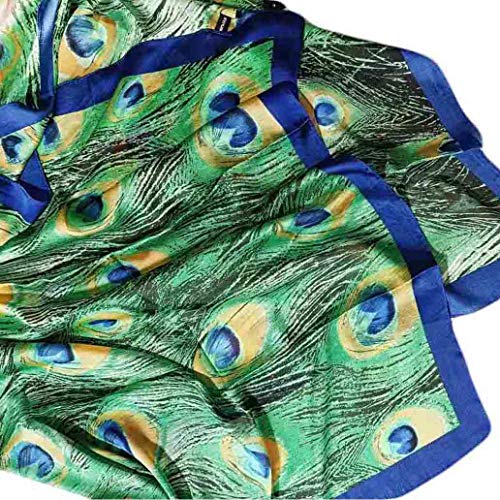 Acotavie Scarfs for Women Fashion Scarves Long Satin Scarf Lightweight Sunscreen Shawls (T-01)