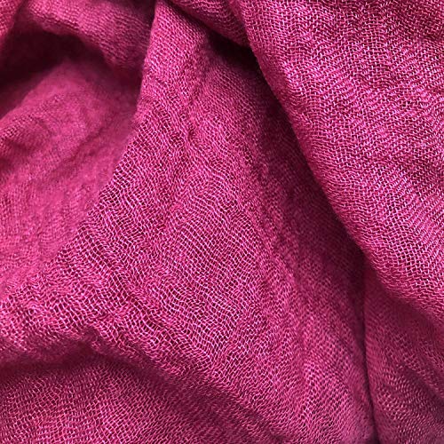 MANSHU 6PCS Women Soft Cotton Scarf Shawl Long Scarf, Scarf and Wrap, Big Head Scarf.
