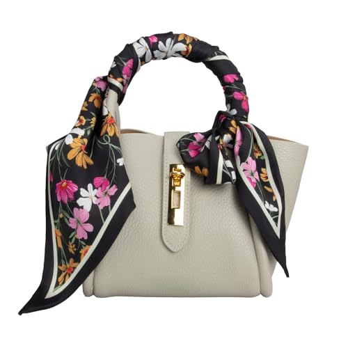 RIIQIICHY Scarf for Women Hair Scarves Like Silk Scarf Headband Handbag Scarf Purse Accessories
