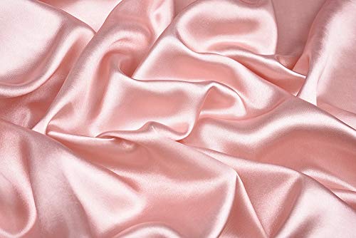 corciova 35 x 35 Women Silk Hair Scarf Pale Pink Chains Belts Curly Headband Tie Sleeping at Night Fashion Bandana Headscarf